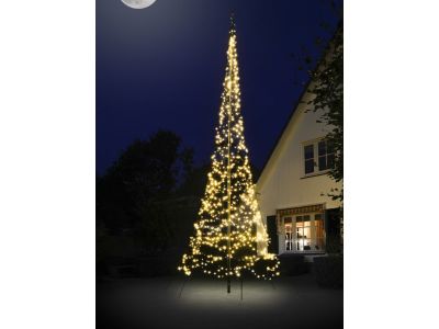 Fairybell 600cm vlaggenmast | 900LED | warm wit
