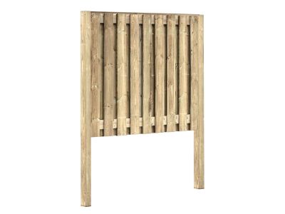 Grenen houten schutting pakket