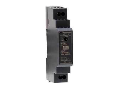 Voeding 12V DC 1,25A | smal DR-15-12 | Regelbaar