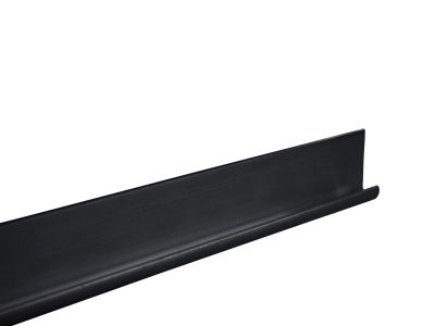 Millboard horizontaal startprofiel K zwart aluminium