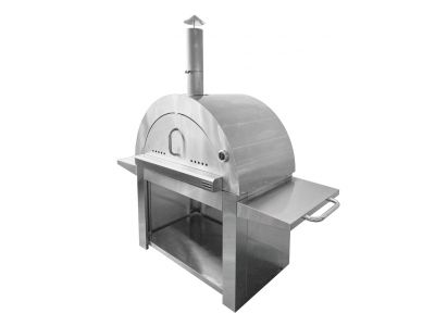 Buitenkeuken module | Pizza oven | Chicago | RVS | Zwart