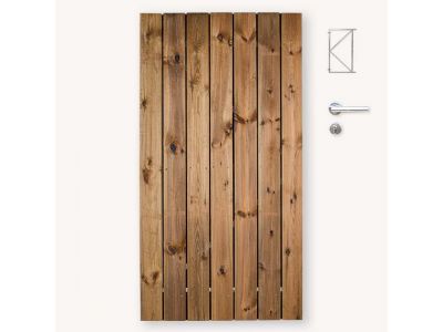 Nobifix poort 190 cm hoog inclusief hang & sluitwerk