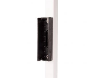Locinox SMKLQF | Polyamide tuinpoortslotvanger voor vierkante profielen