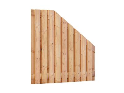 Red Class tuinscherm | Breedte 180 cm | Verloop | 21 planken
