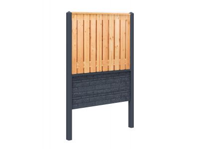 Rotsmotief schutting pakket
