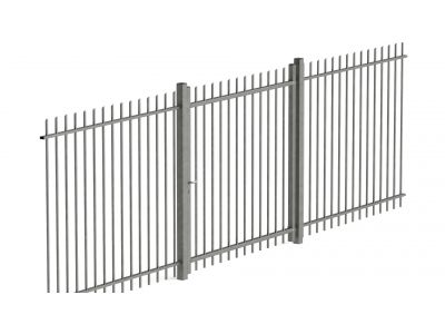 Enkele draaipoort premium rond 200cm breed