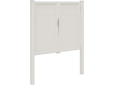 Designpoort Modius Trento H20 dubbel-200 cm-150 cm-Wit RAL9010