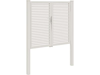 Designpoort Modius Trento H40 dubbel-200 cm-150 cm-Wit RAL9010