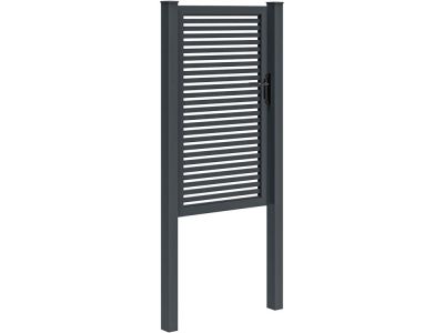 Designpoort Modius Trento H40 enkel-100 cm-150 cm-Antraciet RAL7016