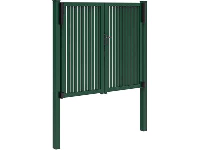 Designpoort Modius Trento V60 dubbel-200 cm-150 cm-Groen RAL6005