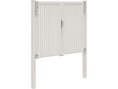 Designpoort Modius Trento V60 dubbel-200 cm-150 cm-Wit RAL9010