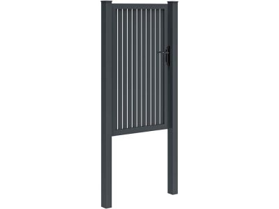 Designpoort Modius Trento V60 enkel-100 cm-150 cm-Antraciet RAL7016