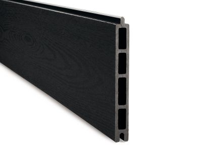 Composiet tussenplank | Lengte 180 cm | Houtnerf | Antracietgrijs