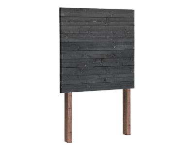 Zweeds rabat enkelzijdig houten schutting pakket