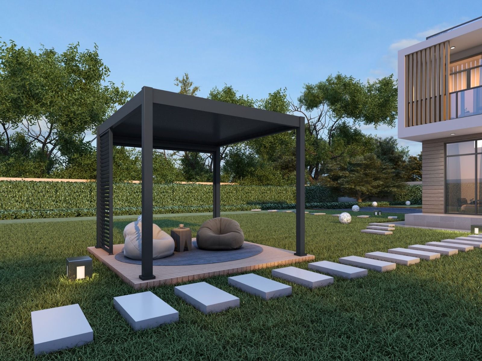 Ferocity Universele gekleurde vervangende overkapping voor Schommel Hoes Patio Hangmat Top Tuin Buiten afmeting, ca. 200 x 120 cm Beige [101